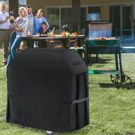 TIGA 147*61*122cm 210D Housse De Barbecue Extérieure Anti-UV Imperméable 3 TIGA 147*61*122cm 210D Housse De Barbecue Extérieure Anti-UV Imperméable – Image 3