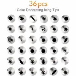 HAPPYSHOPPING 52 Pieces Multi-fonction Gateau Decoration Kit Gateau Platine Ensemble Patisserie Tube Fondant Outil Cuisine Dessert Cuisson Patisserie Fournitures,modele : 52 pieces 8 HAPPYSHOPPING 52 Pieces Multi-fonction Gateau Decoration Kit Gateau Platine Ensemble Patisserie Tube Fondant Outil Cuisine Dessert Cuisson Patisserie Fournitures,modele : 52 pieces -Accessoires de barbecue Soldes 35863604 4