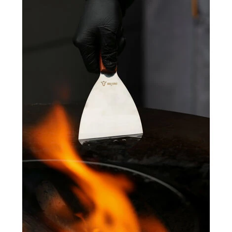 BBQ-Toro Set D'accessoires Pour Plancha De Barbecue En Acier Inoxydable (9 Pièces) | Ensemble Pour Plancha De Barbecue Avec Cloche Chauffante, Spatule, Pince à Barbecue, Flacons, Formes D'oeufs | Outils De Barbecue Teppanyaki 2 BBQ-Toro Set D'accessoires Pour Plancha De Barbecue En Acier Inoxydable (9 Pièces) | Ensemble Pour Plancha De Barbecue Avec Cloche Chauffante, Spatule, Pince à Barbecue, Flacons, Formes D'oeufs | Outils De Barbecue Teppanyaki – Image 2