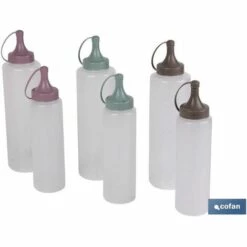 COFAN Bouteille Huilier | Modèle Albahaca | Bouteille Pour Sauces Ou Huiles | Bouteille Exprimable En Plastique | Couleur Pierre 5 COFAN Bouteille Huilier | Modèle Albahaca | Bouteille Pour Sauces Ou Huiles | Bouteille Exprimable En Plastique | Couleur Pierre -Accessoires de barbecue Soldes 35933596 3