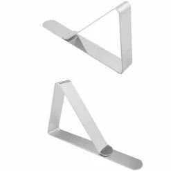ASUPERMALL Pinces A Nappe En Acier Inoxydable Couverture De Table Pinces Triangulaires Pinces A Nappe De Pique-Nique De Jardin, 12 Pcs 8 ASUPERMALL Pinces A Nappe En Acier Inoxydable Couverture De Table Pinces Triangulaires Pinces A Nappe De Pique-Nique De Jardin, 12 Pcs -Accessoires de barbecue Soldes 35988251 4