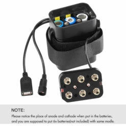 HAPPYSHOPPING Boitier De Batterie Etanche Chargeur Portable Double Interface Boitier De Batterie 6 Sections 18650, Modele: 12V 8 HAPPYSHOPPING Boitier De Batterie Etanche Chargeur Portable Double Interface Boitier De Batterie 6 Sections 18650, Modele: 12V -Accessoires de barbecue Soldes 35996634 4