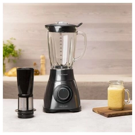 Nero Titanio 1500 Perfectmix Power Blender Cecotec 2 Nero Titanio 1500 Perfectmix Power Blender Cecotec – Image 2