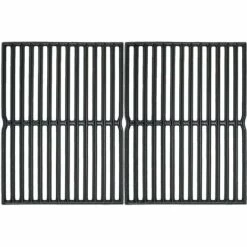 GFTIME 38cm 7522 Grille Cuisson Pour Weber Spirit 200 Série, Spirit E200, E210, S200, S210, Spirit 500, Weber 7521 7523 65904 65905, Genesis Silver A, Grille De Gril En Fonte Barbecue Grille Accessoires