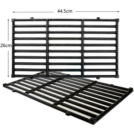 GFTIME 7637 44,5 CM Grille Cuisson Pour Weber Spirit I & II 200 2 Brûleurs, Spirit 200 E-210, E-220, S-210, S-220 ( Boutons De Commande Avant ), Fonte Pieces Detachees Grille Pour Weber Barbecues à Gaz 2 GFTIME 7637 44,5 CM Grille Cuisson Pour Weber Spirit I & II 200 2 Brûleurs, Spirit 200 E-210, E-220, S-210, S-220 ( Boutons De Commande Avant ), Fonte Pieces Detachees Grille Pour Weber Barbecues à Gaz – Image 2