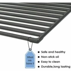 GFTIME 7637 44,5 CM Grille Cuisson Pour Weber Spirit I & II 200 2 Brûleurs, Spirit 200 E-210, E-220, S-210, S-220 ( Boutons De Commande Avant ), Fonte Pieces Detachees Grille Pour Weber Barbecues à Gaz 8 GFTIME 7637 44,5 CM Grille Cuisson Pour Weber Spirit I & II 200 2 Brûleurs, Spirit 200 E-210, E-220, S-210, S-220 ( Boutons De Commande Avant ), Fonte Pieces Detachees Grille Pour Weber Barbecues à Gaz -Accessoires de barbecue Soldes 36757705 4