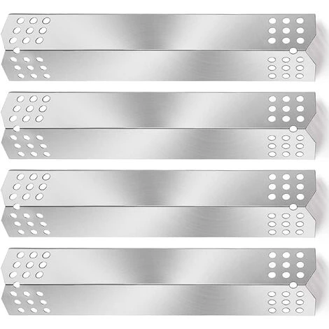 GFTIME 37CM Diffuseur Chaleur Pour Char-Broil, Taino 4 Pro 4+1 Pro, Enders, Broilmaster, ProfiCook, Sunbeam, Landmann, Campingaz Et La Plupart Des Modèles De Gril, Acier Inoxydable Plaque Chauffante Barbecue à Gaz Pièce De Rechange, Paquet De 4 1 GFTIME 37CM Diffuseur Chaleur Pour Char-Broil, Taino 4 Pro 4+1 Pro, Enders, Broilmaster, ProfiCook, Sunbeam, Landmann, Campingaz Et La Plupart Des Modèles De Gril, Acier Inoxydable Plaque Chauffante Barbecue à Gaz Pièce De Rechange, Paquet De 4