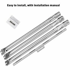 GFTIME 45,7CM 69787 Brûleur Pour Weber Spirit 300 Series E310 S310 E320 S320, Acier Inoxydable Tube De Brûleur Gril à Gaz Pièces De Rechange Pour Weber E330 S330 SP-330 (avec Bouton Avant) 8 GFTIME 45,7CM 69787 Brûleur Pour Weber Spirit 300 Series E310 S310 E320 S320, Acier Inoxydable Tube De Brûleur Gril à Gaz Pièces De Rechange Pour Weber E330 S330 SP-330 (avec Bouton Avant) -Accessoires de barbecue Soldes 36757712 4