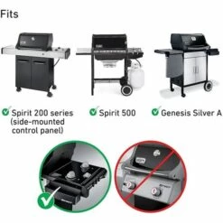 GFTIME 68,6CM 7507 Tube De Brûleur Accessoires Pour Weber Spirit S-200, S-210, E-200, E-210, Spirit 500 Avec Commande Latérale, Acier Inoxydable Tente Brûleur Pieces Detachées Pour Weber Gaz Gril (Ne Convient Pas Pour Spirit 200 Ll 2017) 8 GFTIME 68,6CM 7507 Tube De Brûleur Accessoires Pour Weber Spirit S-200, S-210, E-200, E-210, Spirit 500 Avec Commande Latérale, Acier Inoxydable Tente Brûleur Pieces Detachées Pour Weber Gaz Gril (Ne Convient Pas Pour Spirit 200 Ll 2017) -Accessoires de barbecue Soldes 36757714 4