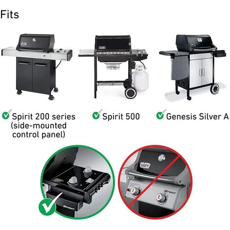 GFTIME 68,6CM 7507 Tube De Brûleur Accessoires Pour Weber Spirit S-200, S-210, E-200, E-210, Spirit 500 Avec Commande Latérale, Acier Inoxydable Tente Brûleur Pieces Detachées Pour Weber Gaz Gril (Ne Convient Pas Pour Spirit 200 Ll 2017) 4 GFTIME 68,6CM 7507 Tube De Brûleur Accessoires Pour Weber Spirit S-200, S-210, E-200, E-210, Spirit 500 Avec Commande Latérale, Acier Inoxydable Tente Brûleur Pieces Detachées Pour Weber Gaz Gril (Ne Convient Pas Pour Spirit 200 Ll 2017) – Image 4