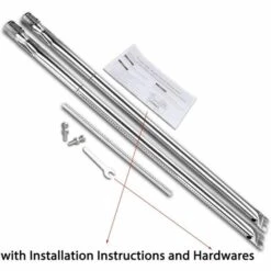 GFTIME 68,6CM 7507 Tube De Brûleur Accessoires Pour Weber Spirit S-200, S-210, E-200, E-210, Spirit 500 Avec Commande Latérale, Acier Inoxydable Tente Brûleur Pieces Detachées Pour Weber Gaz Gril (Ne Convient Pas Pour Spirit 200 Ll 2017) 9 GFTIME 68,6CM 7507 Tube De Brûleur Accessoires Pour Weber Spirit S-200, S-210, E-200, E-210, Spirit 500 Avec Commande Latérale, Acier Inoxydable Tente Brûleur Pieces Detachées Pour Weber Gaz Gril (Ne Convient Pas Pour Spirit 200 Ll 2017) -Accessoires de barbecue Soldes 36757714 5