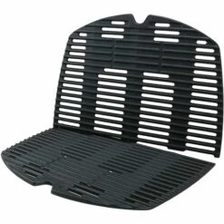 GFTIME 63,5CM X 45,21CM 7646 Grilles De Cuisson En Fonte Pour Weber Q300 Q320 Q3000 Q3200, Pièces De Rechange Pour Gril à Gaz En Fonte Grill Grid Pour Série Weber Q300, 586002 57060001 404341