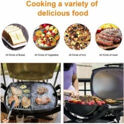 GFTIME 38,9 X 27,5 CM 6559 Plancha En Fonte De Cuisson Pour Weber Q200 Q220 Q2000 Q2200 Modèles De Gril De La Série, Plaque De Cuisson Barbecue Gril à Gaz Pièces De Rechange, Paquet 1 9 GFTIME 38,9 X 27,5 CM 6559 Plancha En Fonte De Cuisson Pour Weber Q200 Q220 Q2000 Q2200 Modèles De Gril De La Série, Plaque De Cuisson Barbecue Gril à Gaz Pièces De Rechange, Paquet 1 -Accessoires de barbecue Soldes 36757727 5