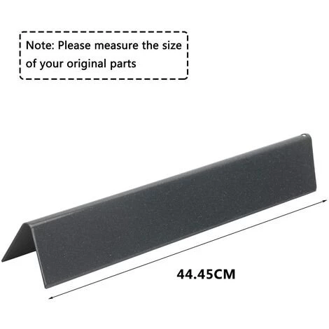 GFTIME 7621 44.5CM Flavorizer Barres Accessoire Pour Weber Genesis 300 E310 E320 E330 S310 S320 S330 Grill (Commande Avant), émaillé Porcelaine Diffuseur Chaleur Plaque Gaz Gril Pièces De Détachées, Lot De 5 2 GFTIME 7621 44.5CM Flavorizer Barres Accessoire Pour Weber Genesis 300 E310 E320 E330 S310 S320 S330 Grill (Commande Avant), émaillé Porcelaine Diffuseur Chaleur Plaque Gaz Gril Pièces De Détachées, Lot De 5 – Image 2