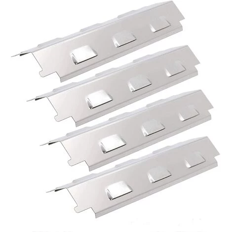 GFTIME 37CM Diffuseur Chaleur Accessoires Pour Char-Broil, Campingaz, Fire Mountain Et Plupart Modèles Flamme Gril, Acier Inoxydable Plaque Chauffante Pièce De Rechange, Paquet 4 1 GFTIME 37CM Diffuseur Chaleur Accessoires Pour Char-Broil, Campingaz, Fire Mountain Et Plupart Modèles Flamme Gril, Acier Inoxydable Plaque Chauffante Pièce De Rechange, Paquet 4