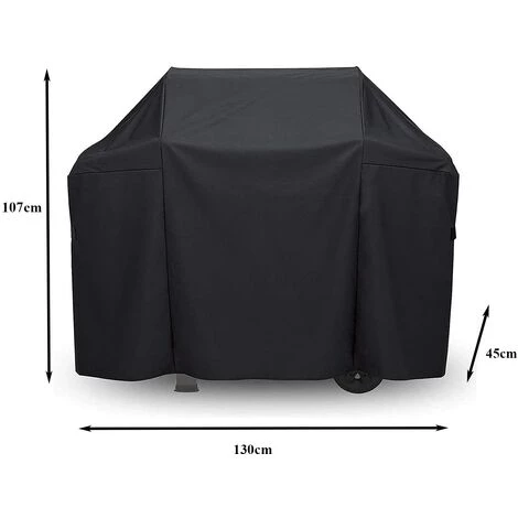 GFTIME 7139 600D Housse De Barbecue Pour Weber Spirit II 300 310 Series, Spirit E-320, Spirit 300 Series Et Spirit 200 Series (avec Commandes Latérales) Imperméable Résistante, Anti-UV BBQ Cover Grill (129L X 45W X 106H CM) 2 GFTIME 7139 600D Housse De Barbecue Pour Weber Spirit II 300 310 Series, Spirit E-320, Spirit 300 Series Et Spirit 200 Series (avec Commandes Latérales) Imperméable Résistante, Anti-UV BBQ Cover Grill (129L X 45W X 106H CM) – Image 2