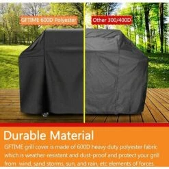 GFTIME 7139 600D Housse De Barbecue Pour Weber Spirit II 300 310 Series, Spirit E-320, Spirit 300 Series Et Spirit 200 Series (avec Commandes Latérales) Imperméable Résistante, Anti-UV BBQ Cover Grill (129L X 45W X 106H CM) 9 GFTIME 7139 600D Housse De Barbecue Pour Weber Spirit II 300 310 Series, Spirit E-320, Spirit 300 Series Et Spirit 200 Series (avec Commandes Latérales) Imperméable Résistante, Anti-UV BBQ Cover Grill (129L X 45W X 106H CM) -Accessoires de barbecue Soldes 36757762 5