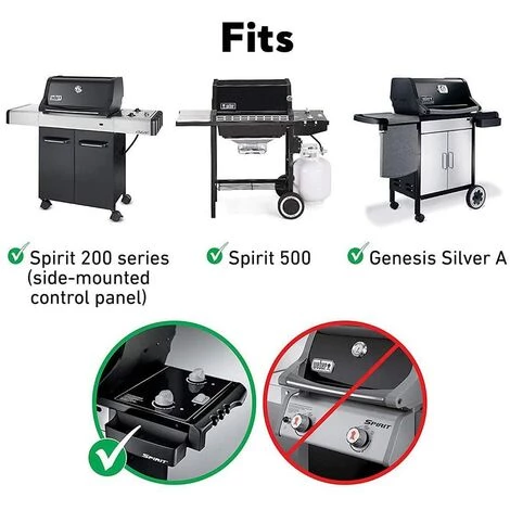 GFTIME 54,6 CM 7535 Barres Flavorizer Pour Weber Spirit 200 Series 2 Brûleurs E200 S200 E210 S210, Weber Genesis Silver A, Spirit 500 Barbecues à Gaz (avec Boutons De Commande Latéral), Diffuseur De Plaque Chauffante En émail Pour Gril à Gaz , 7534/65902 3 GFTIME 54,6 CM 7535 Barres Flavorizer Pour Weber Spirit 200 Series 2 Brûleurs E200 S200 E210 S210, Weber Genesis Silver A, Spirit 500 Barbecues à Gaz (avec Boutons De Commande Latéral), Diffuseur De Plaque Chauffante En émail Pour Gril à Gaz , 7534/65902 – Image 3