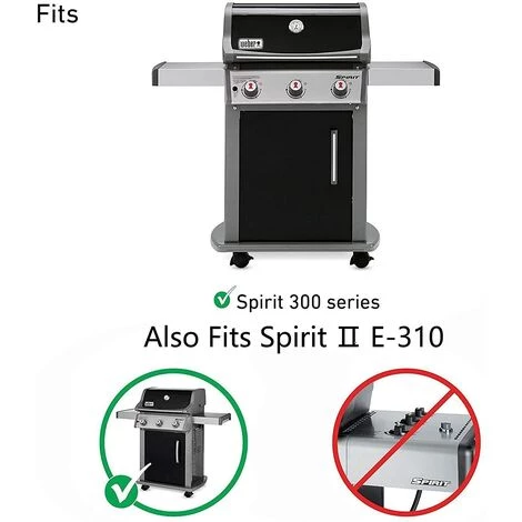 GFTIME 38,9CM 7636 Barres Flavorizer Pour Barbecues à Gaz Weber Spirit Ⅱ E-310,Spirit 300 E310 S310 E320 S320 E330 S330 (3 Brûleurs, Avec Panneaux De Commande Montés à L'avant ), Pièce De Rechange De Plaque Chauffante En Acier Inoxydable 2 GFTIME 38,9CM 7636 Barres Flavorizer Pour Barbecues à Gaz Weber Spirit Ⅱ E-310,Spirit 300 E310 S310 E320 S320 E330 S330 (3 Brûleurs, Avec Panneaux De Commande Montés à L'avant ), Pièce De Rechange De Plaque Chauffante En Acier Inoxydable – Image 2