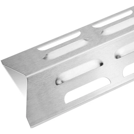 GFTIME 41CM Acier Inoxydable Plaque De Chaleur Pour Perfect Flame, Master Forge, Campingaz, Alice's Garden Pièce De Rechange De Couvercle De Brûleur De Gril à Gaz Pour Char-Broil Et Autre Modèle De Gril , Lot De 4 Diffuseur De Chaleur 3 GFTIME 41CM Acier Inoxydable Plaque De Chaleur Pour Perfect Flame, Master Forge, Campingaz, Alice's Garden Pièce De Rechange De Couvercle De Brûleur De Gril à Gaz Pour Char-Broil Et Autre Modèle De Gril , Lot De 4 Diffuseur De Chaleur – Image 3