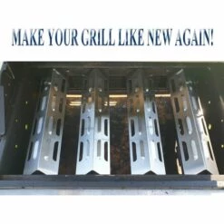 GFTIME 41CM Acier Inoxydable Plaque De Chaleur Pour Perfect Flame, Master Forge, Campingaz, Alice's Garden Pièce De Rechange De Couvercle De Brûleur De Gril à Gaz Pour Char-Broil Et Autre Modèle De Gril , Lot De 4 Diffuseur De Chaleur 9 GFTIME 41CM Acier Inoxydable Plaque De Chaleur Pour Perfect Flame, Master Forge, Campingaz, Alice's Garden Pièce De Rechange De Couvercle De Brûleur De Gril à Gaz Pour Char-Broil Et Autre Modèle De Gril , Lot De 4 Diffuseur De Chaleur -Accessoires de barbecue Soldes 36758466 5