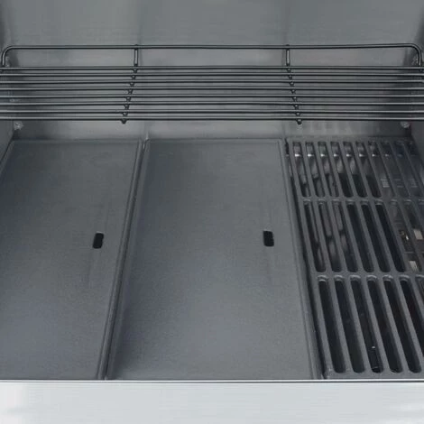 ALICE'S GARDEN Plancha Pour Richelieu 3+1 Brûleurs - Plancha En Fonte Pour Barbecue. Accessoire Remplacement D'une Grille - Noir 2 ALICE'S GARDEN Plancha Pour Richelieu 3+1 Brûleurs - Plancha En Fonte Pour Barbecue. Accessoire Remplacement D'une Grille - Noir – Image 2