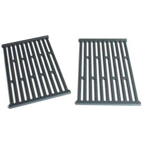 Lot De 2 Grilles Pour Barbecue Gaz Weber Spirit 210 - Grisfoncé 1 Lot De 2 Grilles Pour Barbecue Gaz Weber Spirit 210 - Grisfoncé