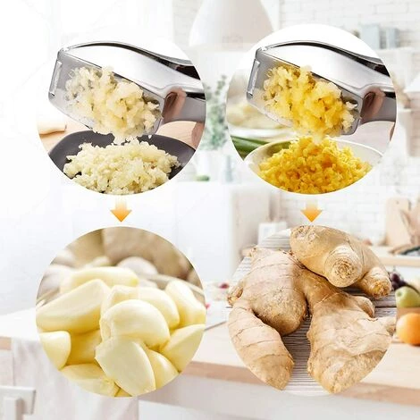 BETTERLIFE Presse Ail Professionnel Garlic Press Pratique Solide Nettoyage Facile Pour La Cuisine 3 BETTERLIFE Presse Ail Professionnel Garlic Press Pratique Solide Nettoyage Facile Pour La Cuisine – Image 3