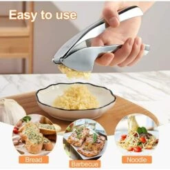 BETTERLIFE Presse Ail Professionnel Garlic Press Pratique Solide Nettoyage Facile Pour La Cuisine 9 BETTERLIFE Presse Ail Professionnel Garlic Press Pratique Solide Nettoyage Facile Pour La Cuisine -Accessoires de barbecue Soldes 37661809 5