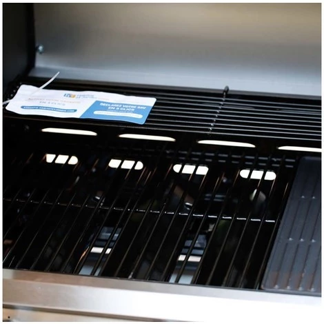 HABITAT ET JARDIN Grille De Cuisson Barbecue - 40 X 20 Cm - Noir 2 HABITAT ET JARDIN Grille De Cuisson Barbecue - 40 X 20 Cm - Noir – Image 2