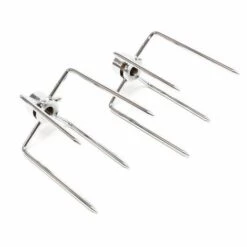 WILTEC Fourchettes Pour Tournebroche Lot De 2 Fourches à Viande Pour Rôtisserie Tournebroche 8 WILTEC Fourchettes Pour Tournebroche Lot De 2 Fourches à Viande Pour Rôtisserie Tournebroche -Accessoires de barbecue Soldes 3953293 4