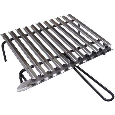 FONDERIA BONGIOVANNI Grille Inox, Grille Inox Pour Barbecue Avec Récupération D'huile + GRATUIT Choisir La Taille : 40x35 Cm 1 FONDERIA BONGIOVANNI Grille Inox, Grille Inox Pour Barbecue Avec Récupération D'huile + GRATUIT Choisir La Taille : 40x35 Cm