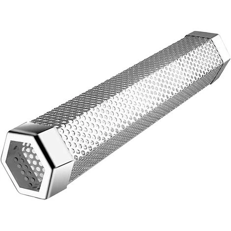 Grill Fumeur Tube Portable Froid Fumage À Chaud Tube, 12 '' Barbecue Tube Fumeur Hexagonal Pour Grill Ou Fumeur GrooFoo 1 Grill Fumeur Tube Portable Froid Fumage À Chaud Tube, 12 '' Barbecue Tube Fumeur Hexagonal Pour Grill Ou Fumeur GrooFoo