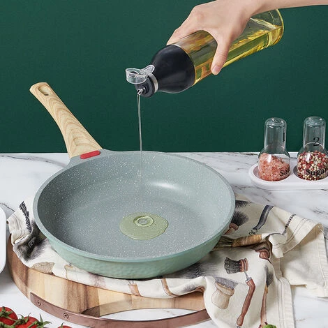 ASUPERMALL Poele A Frire A Induction Poele A Pain Maifan Pierre Antiadhesive Poele A Frire Avec Manche En Bois Poele A Omelette Pour Bebe Enfants Cuisson Des Aliments, 24Cm Type 1 - 24Cm Type 1 5 ASUPERMALL Poele A Frire A Induction Poele A Pain Maifan Pierre Antiadhesive Poele A Frire Avec Manche En Bois Poele A Omelette Pour Bebe Enfants Cuisson Des Aliments, 24Cm Type 1 - 24Cm Type 1 – Image 5