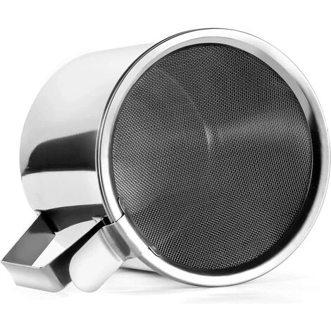 ABCRITAL Récipient À Graisse Avec Passoire À Graisse En Acier Inoxydable Parfait Comme Support De Graisse De Casserole, Garde D'Huile De Cuisson Et Stockage 2 ABCRITAL Récipient À Graisse Avec Passoire À Graisse En Acier Inoxydable Parfait Comme Support De Graisse De Casserole, Garde D'Huile De Cuisson Et Stockage – Image 2