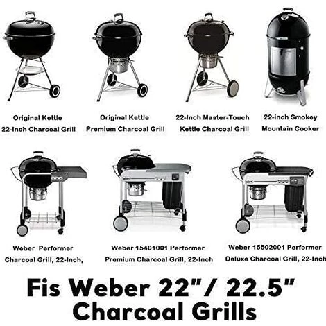 GFTIME Grille De Cuisson, Grille De Charbon De Bois Et Kit De Nettoyage Pour Le Gril à Charbon De Bois Weber 57CM 4 GFTIME Grille De Cuisson, Grille De Charbon De Bois Et Kit De Nettoyage Pour Le Gril à Charbon De Bois Weber 57CM – Image 4