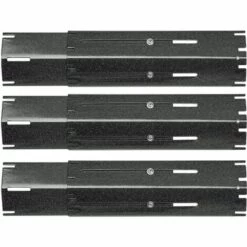 GFTIME 30cm à 53cm Plaque De Diffuseur De Chaleur Universelle De Barbecue Réglable En Porcelaine Emaillée Pour Barbecue Grill à Gaz Char-broil, Nexgrill, Brinkman, Backyard Barre Aromatisante, Lot De 3
