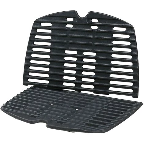 GFTIME 43 X 32CM 7644 Grille De Cuisson En Fonte Accessoires Pour Barbecue Weber Q100, Q1000, Q1200, Q1400 Grille à Gaz Pièces De Rechange, Ne Convient Pas Aux Grilles De La Série Weber Q200 Q300, Paquet 2 1 GFTIME 43 X 32CM 7644 Grille De Cuisson En Fonte Accessoires Pour Barbecue Weber Q100, Q1000, Q1200, Q1400 Grille à Gaz Pièces De Rechange, Ne Convient Pas Aux Grilles De La Série Weber Q200 Q300, Paquet 2