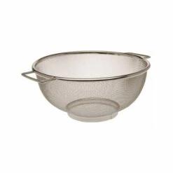 WADIGA Passoire Inox Avec Anses - Chrome/Inox