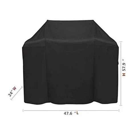 TANABATA Housse Barbecue Gaz,Housse De Protection Plancha 210D Etanche,Housse De Protection Pour Barbecue XL Sangle Ajustable,Convient La Plupart Des Grill (145 * 61 * 117cm) 2 TANABATA Housse Barbecue Gaz,Housse De Protection Plancha 210D Etanche,Housse De Protection Pour Barbecue XL Sangle Ajustable,Convient La Plupart Des Grill (145 * 61 * 117cm) – Image 2