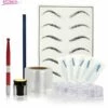 HAPPYSHOPPING Kit De Microblading Ensemble De Stylos A Aiguilles Pour Tatouage Des Sourcils Avec Pigment De Tatouage Pratique Pour Anneau De Peau Porte-gobelets En Plastique Crayon A Sourcils Pour Maquillage Permanent Des Sourcils Kits De Tatouage Multicolore, Modele: