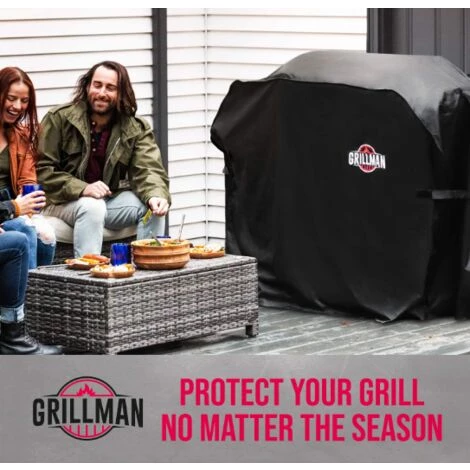 THSINDE Housse Pour Barbecue De Qualité Premium De (58 Pouces/144 Cm), Housse Résistante Pour Barbecue à Gaz Etc. Résistante Aux UV, à L'eau Et Aux Déchirures-le Noir· 3 THSINDE Housse Pour Barbecue De Qualité Premium De (58 Pouces/144 Cm), Housse Résistante Pour Barbecue à Gaz Etc. Résistante Aux UV, à L'eau Et Aux Déchirures-le Noir· – Image 3