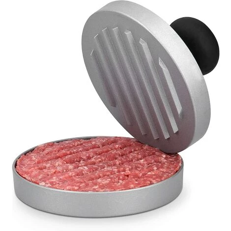 MACARON Presse à Hamburger - Presse à Steak Haché 12cm - Appareil à Burger Pour Cuisine Viande Hachée - Fond Amovible - Grill Barbecue Poêle 1 MACARON Presse à Hamburger - Presse à Steak Haché 12cm - Appareil à Burger Pour Cuisine Viande Hachée - Fond Amovible - Grill Barbecue Poêle