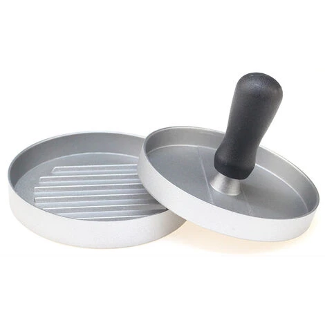 MACARON Presse à Hamburger - Presse à Steak Haché 12cm - Appareil à Burger Pour Cuisine Viande Hachée - Fond Amovible - Grill Barbecue Poêle 2 MACARON Presse à Hamburger - Presse à Steak Haché 12cm - Appareil à Burger Pour Cuisine Viande Hachée - Fond Amovible - Grill Barbecue Poêle – Image 2