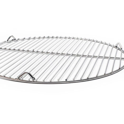 WILTEC Grille Acier Inoxydable Ronde 64,5 Cm Barbecue à Charbon De Bois /à Gaz Barbecue Avec Grill Pivotant 3 WILTEC Grille Acier Inoxydable Ronde 64,5 Cm Barbecue à Charbon De Bois /à Gaz Barbecue Avec Grill Pivotant – Image 3