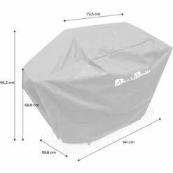 ALICE'S GARDEN Housse En Polyester Et PVC Pour Barbecues Au Gaz Albert. Richelieu. Treville 6. Bazin 4 Et Bazin 6 - Noir 7 ALICE'S GARDEN Housse En Polyester Et PVC Pour Barbecues Au Gaz Albert. Richelieu. Treville 6. Bazin 4 Et Bazin 6 - Noir -Accessoires de barbecue Soldes 44638724 4