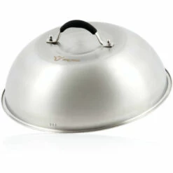 BBQ-Toro Cloche De Chauffage En Acier Inoxydable Avec Poids De Viande En Fonte | Ø 31,5 Cm 9 BBQ-Toro Cloche De Chauffage En Acier Inoxydable Avec Poids De Viande En Fonte | Ø 31,5 Cm -Accessoires de barbecue Soldes 44796999 5
