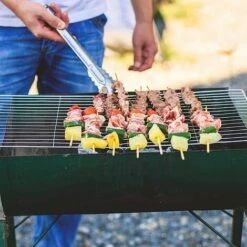 Grill Rack Grille En Acier Inoxydable Grille De Barbecue En Acier Inoxydable 44.5*29.5cm Fontainebleau Argent 7 Grill Rack Grille En Acier Inoxydable Grille De Barbecue En Acier Inoxydable 44.5*29.5cm Fontainebleau Argent -Accessoires de barbecue Soldes 44811845 3