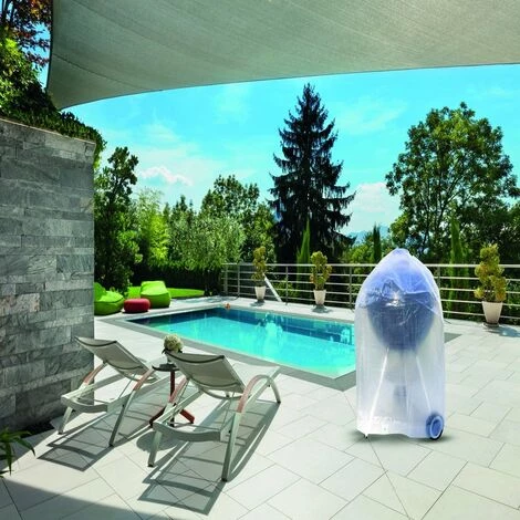 TERRE JARDIN Housse De Protection Barbecue Rond 3 TERRE JARDIN Housse De Protection Barbecue Rond – Image 3