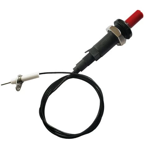 Kit D’allumage Piézo-électrique, Allumeur Piézo à Bouton-Poussoir Pour Gril, Barbecue, Cuisinière à Gaz, Avec Cable De 100cm Fontainebleau 2 Kit D’allumage Piézo-électrique, Allumeur Piézo à Bouton-Poussoir Pour Gril, Barbecue, Cuisinière à Gaz, Avec Cable De 100cm Fontainebleau – Image 2
